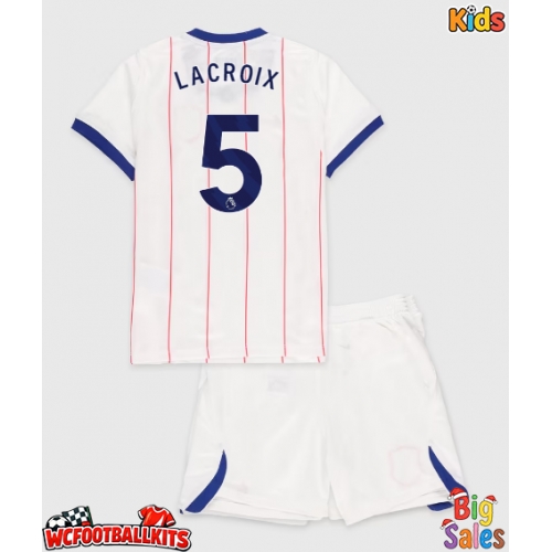 Chelsea Maxence Lacroix #5 Replica Third Stadium Kit for Kids 2026-27 Short Sleeve (+ pants)